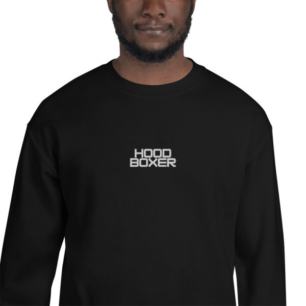 Hoodboxer Men’s Sweatshirt – Crewneck - Image 2